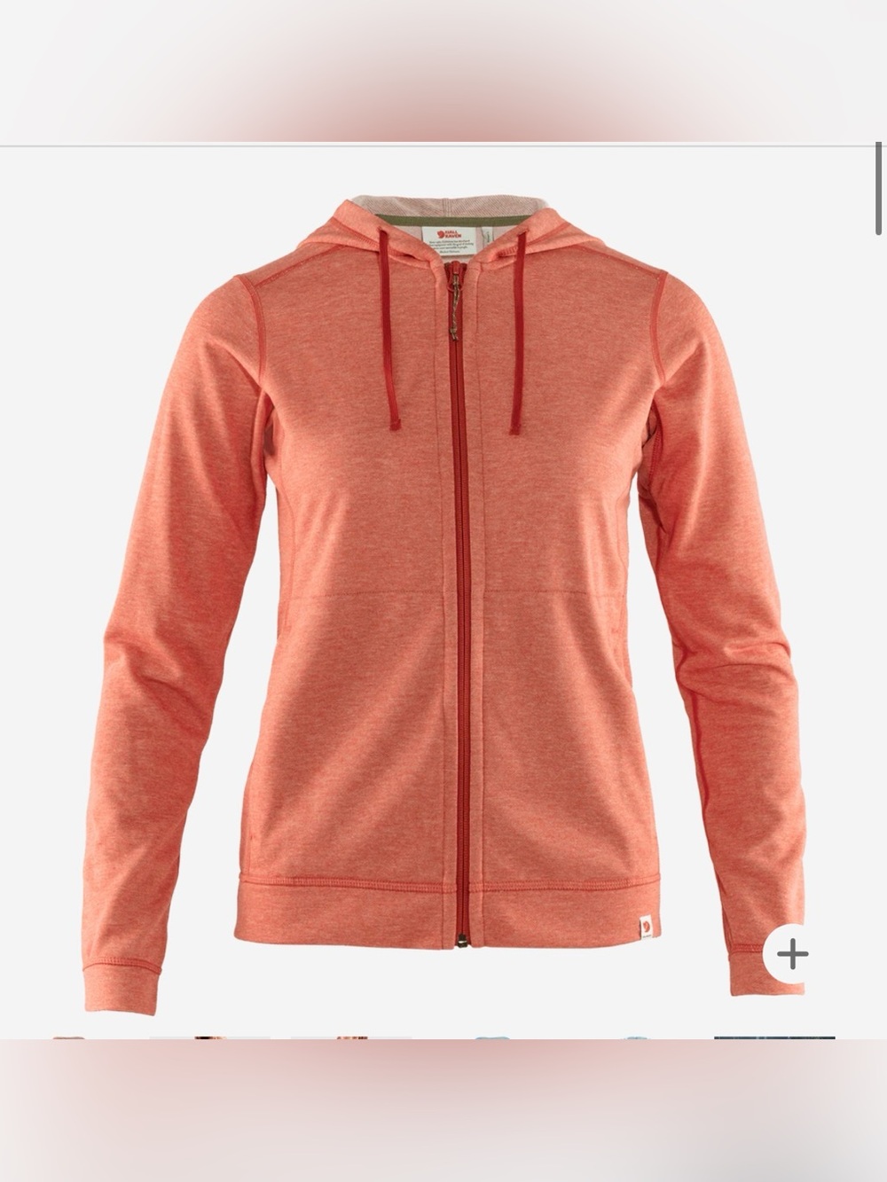 Fjallraven HIGH COAST LITE HOODIE W in Rowan Red sz M